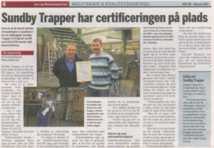 Første EN 1090 certificering